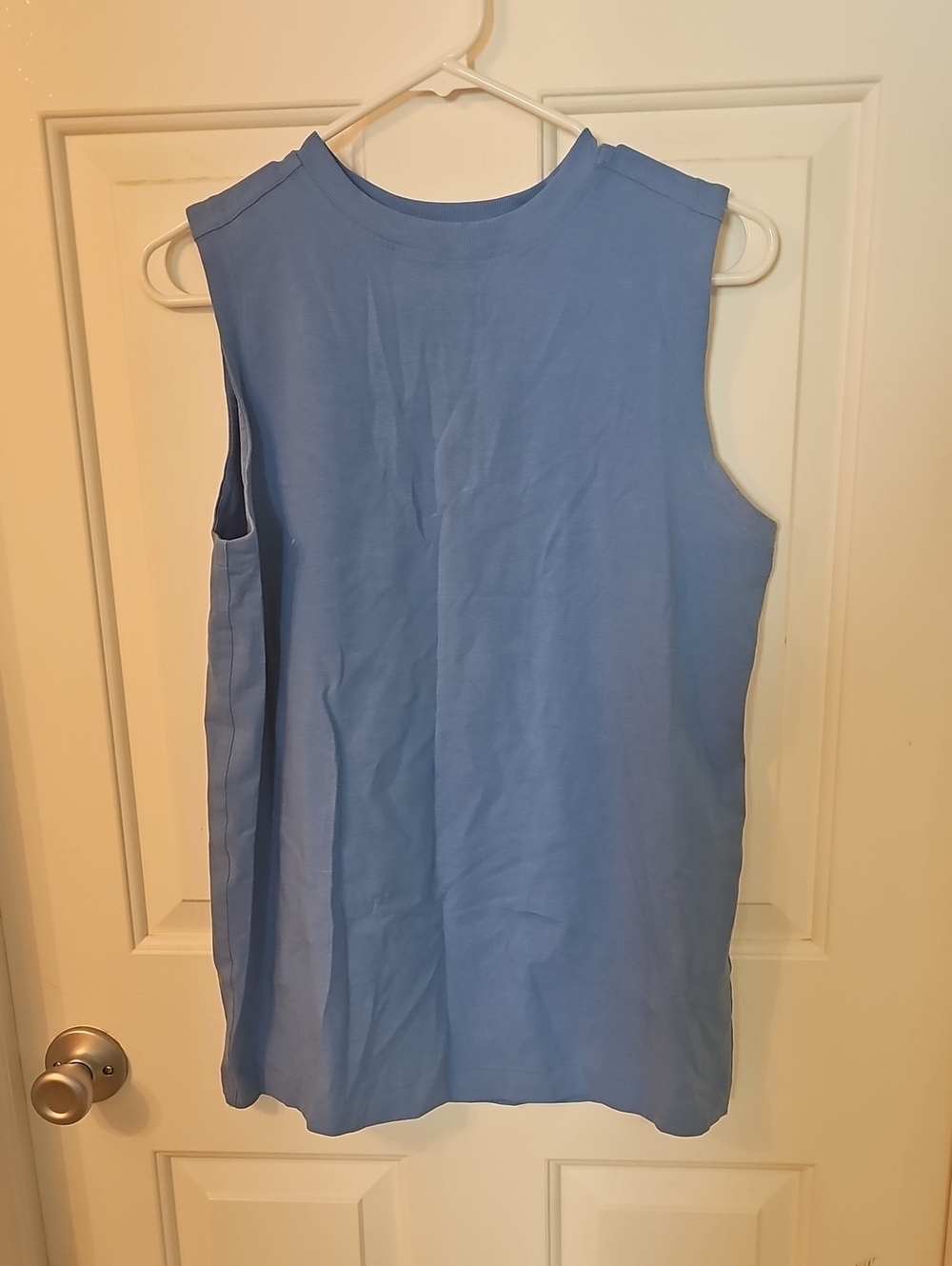 lululemon athletica Light Blue Sleeveless Tank Top